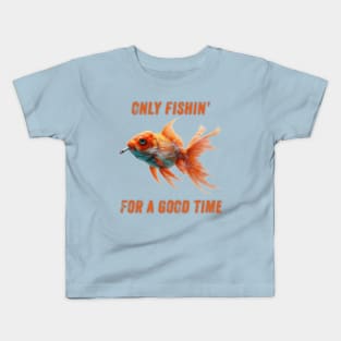 Gone Fishing Kids T-Shirt